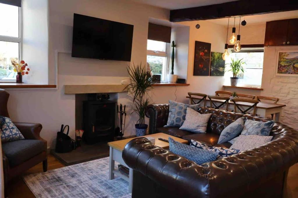 Charming Dog-Friendly Yorkshire Dales Cottage, Austwick Exterior foto